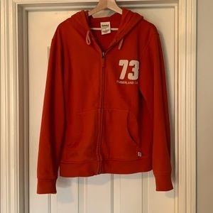 Timberland zip up hoodie